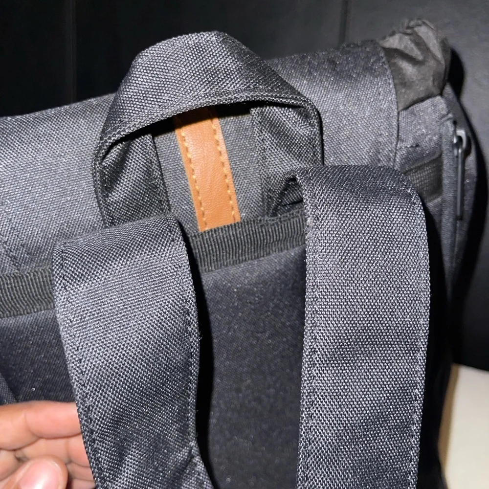 Herschel Supply Company Dawson 13 L Black and Tan Mini Backpack NWOT